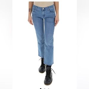 J Brand Selena Cropped Bootcut Jeans